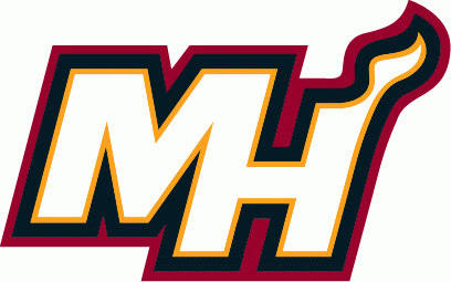 Miami Heat 2008-2009 Pres Secondary Logo iron on paper